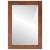 Oglindă maro și argintiu 50 x 70 cm Lemn solid de mango, sticlă GartenMobel Dekor