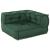 Puf modular verde 70x70x54 țesătură GartenMobel Dekor