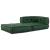 Puf modular verde 70x70x54 țesătură GartenMobel Dekor