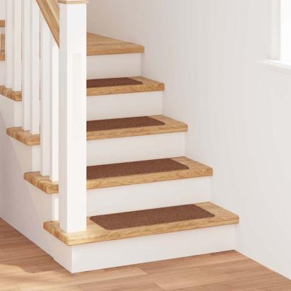 Tălpici Antiderapante pentru Trepte 15 pcs Galben 60 x 25 cm PP GartenMobel Dekor