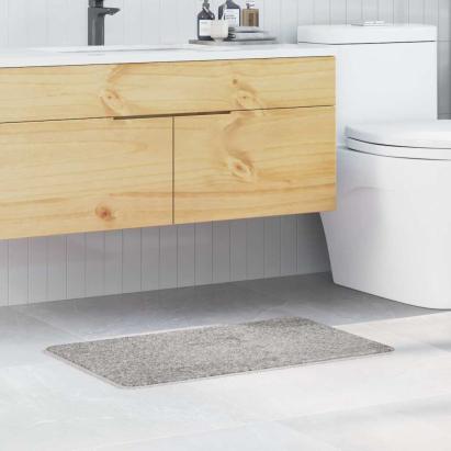Covoare de baie anti-derapante Gri 50 x 80 cm PP GartenMobel Dekor