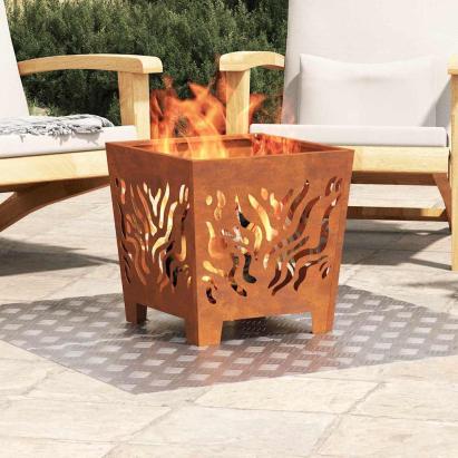 Plăci cu tablouri 4 pcs Argintiu 50 x 50 cm Aluminiu GartenMobel Dekor