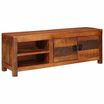 Cabinet TV Maro 110 x 30 x 40 cm Lemn masiv de mango GartenMobel Dekor