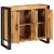 Bufet Maro 80 x 33 x 70 cm Lemn masiv de mango GartenMobel Dekor