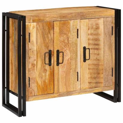 Bufet Maro 80 x 33 x 70 cm Lemn masiv de mango GartenMobel Dekor