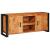 Cabinet TV Maro 120 x 30 x 50 cm lemn masiv de acacia GartenMobel Dekor