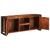 Cabinet TV Multicolour 120 x 30 x 50 cm Lemn masiv reciclat GartenMobel Dekor