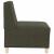 Unitate Sofa Modulară Fără Brațe Verde Army 55 x 74 x 82 cm GartenMobel Dekor