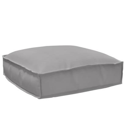 Pernă pentru șezut din paleți Gri 50 x 50 x 12 cm Tafeta Oxford GartenMobel Dekor