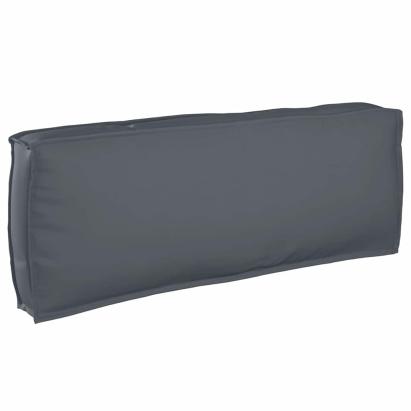 Pernă pentru spătar din paleți Antracit 120 x 40 x 12 cm GartenMobel Dekor