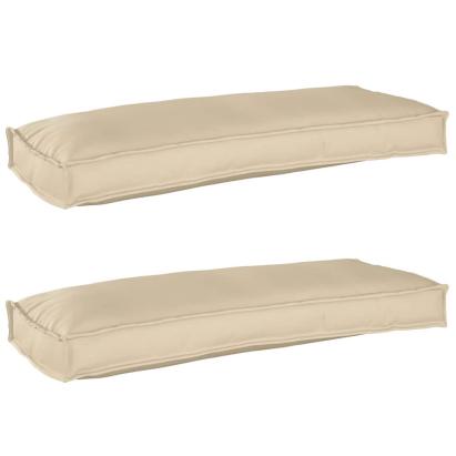 Set de perne pentru palet 2 pcs Bej 100 x 40 x 8 cm GartenMobel Dekor