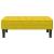 bancă Galben 113 x 57 x 39 cm Catifea GartenMobel Dekor