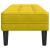 bancă Galben 113 x 57 x 39 cm Catifea GartenMobel Dekor