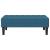 bancă albastru 113 x 57 x 39 cm Catifea GartenMobel Dekor