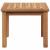 Masă de cafea Maro 45 x 45 x 36 cm Lemn masiv de tec GartenMobel Dekor