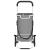 Carucior de cumpărături Gri 47 x 39 x 100.5 cm Tafeta Oxford GartenMobel Dekor