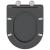 Toaletă cu eliberare rapidă Antracit 44 x 36.4 x 3.4 cm GartenMobel Dekor