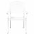 Scaun pentru Grădină 2 pcs Alb 55 x 56.5 x 91cm Aluminiu GartenMobel Dekor