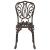 Set Bistro de Grădină 3 pcs Bronz Aluminiu GartenMobel Dekor