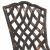 Set Bistro de Grădină 3 pcs Bronz Aluminiu GartenMobel Dekor