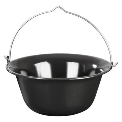 Ceaun, otel emailat, 12 L, negru, Magic Home GartenVIP DiyLine