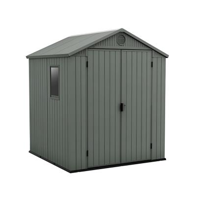 Curver Căsuță de grădină din plastic Darwin 6x6, verde Mobalis Homvera