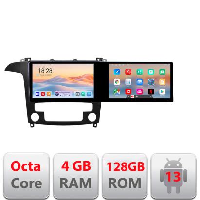 Navigatie Ford S-Max 2008-2012 Kit-003 Edotec 2 ecrane  8 core 4+128 21.6 inch Incell android Wifi 5Ghz gps internet CarStore Technology