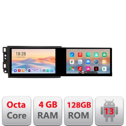 Navigatie Chevrolet Captiva Kit-020 Edotec 2 ecrane  8 core 4+128 21.6 inch Incell android Wifi 5Ghz gps internet CarStore Technology