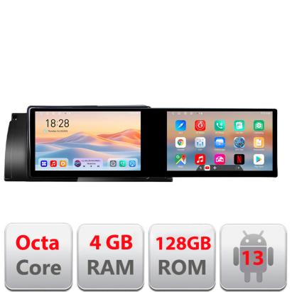 Navigatie BMW E39 si E53 Kit-082 Edotec 2 ecrane  8 core 4+128 21.6 inch Incell android Wifi 5Ghz gps internet CarStore Technology