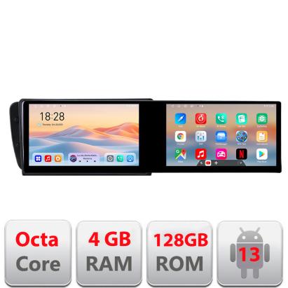 Navigatie Seat Ibiza 2008-2014 Kit-246 Edotec 2 ecrane  8 core 4+128 21.6 inch Incell android Wifi 5Ghz gps internet  C CarStore Technology