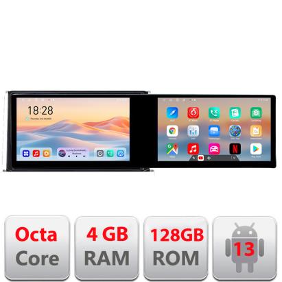 Navigatie Toyota Auris dupa 2017 Kit-Auris Edotec 2 ecrane  8 core 4+128 21.6 inch Incell android Wifi 5Ghz gps internet CarStore Technology