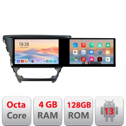 Navigatie Toyota Avensis 2015-2019 Edotec 2 ecrane  8 core 4+128 21.6 inch Incell android Wifi 5Ghz gps internet  Kit-avensis-15+EDT-E CarStore Technology