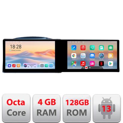 Navigatie Jeep Grand Cherokee 2004-2007 Edotec 2 ecrane  8 core 4+128 21.6 inch Incell android Wifi 5Ghz gps internet  Kit-cherokee-2007 CarStore Technology