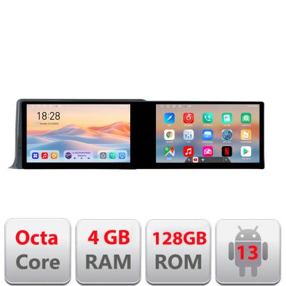 Navigatie Toyota CKit-R LOW Kit-CKit-R-A Edotec 2 ecrane  8 core 4+128 21.6 inch Incell android Wifi 5Ghz gps internet  Cor CarStore Technology