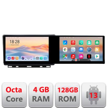 Navigatie Renault Clio 5 Edotec 2 ecrane  8 core 4+128 21.6 inch Incell android Wifi 5Ghz gps internet CarStore Technology