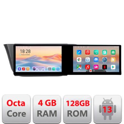 Navigatie Iveco Daily 2019- Edotec 2 ecrane  8 core 4+128 21.6 inch Incell android Wifi 5Ghz gps internet CarStore Technology