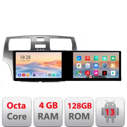 Navigatie Lexus ES 2001-2006 Edotec 2 ecrane  8 core 4+128 21.6 inch Incell android Wifi 5Ghz gps internet CarStore Technology