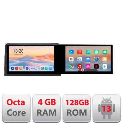 Navigatie Renault Express Edotec 2 ecrane  8 core 4+128 21.6 inch Incell android Wifi 5Ghz gps internet CarStore Technology