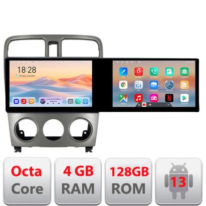 Navigatie Subaru Forester 2004-2008 Kit-forester Edotec 2 ecrane  8 core 4+128 21.6 inch Incell android Wifi 5Ghz gps internet 32 CarStore Technology