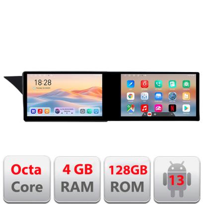 Navigatie Mercedes GLK 2012-2015 NTG4.5 Kit-GLK Edotec 2 ecrane  8 core 4+128 21.6 inch Incell android Wifi 5Ghz gps internet CarStore Technology