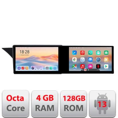 Navigatie Mercedes GLK 2008-2011 NTG4 Edotec 2 ecrane  8 core 4+128 21.6 inch Incell android Wifi 5Ghz gps internet  Kit-glKit-ntg4 CarStore Technology