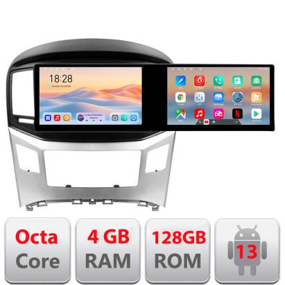 Navigatie Hyundai H1 Starex 2016- Kit-h1 Edotec 2 ecrane  8 core 4+128 21.6 inch Incell android Wifi 5Ghz gps internet CarStore Technology
