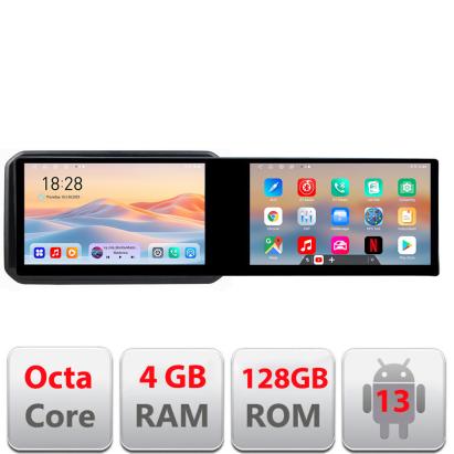 Navigatie Suzuki Ignis 2016- Kit-IGNIS16 Edotec 2 ecrane  8 core 4+128 21.6 inch Incell android Wifi 5Ghz gps internet CarStore Technology