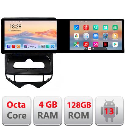 Navigatie Hyundai IX20 2010-2019 Edotec 2 ecrane  8 core 4+128 21.6 inch Incell android Wifi 5Ghz gps internet  kit-ix20-automatic CarStore Technology