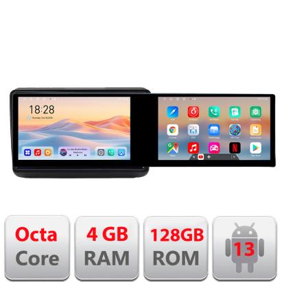 Navigatie Jeep Grand Cherokee 2014-2019 Kit-JGG Edotec 2 ecrane  8 core 4+128 21.6 inch Incell android Wifi 5Ghz gps internet CarStore Technology