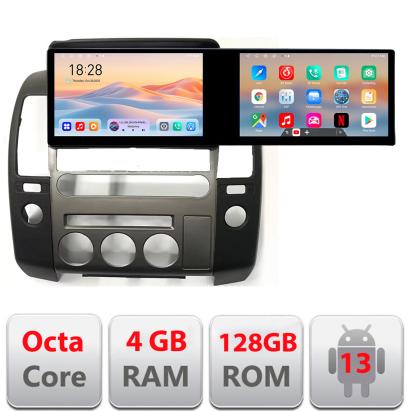 Navigatie dedicata Edonav Nissan Patfinder Navara Edotec 2 ecrane  8 core 4+128 21.6 inch Incell android Wifi 5Ghz gps internet  KIT-nav-oem CarStore Technology