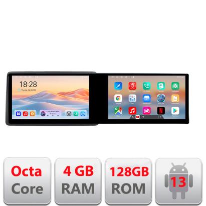 Navigatie DODGE RAM 2019- Edotec 2 ecrane  8 core 4+128 21.6 inch Incell android Wifi 5Ghz gps internet CarStore Technology