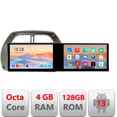 Navigatie Toyota Rav 4 2000-2004 Edotec 2 ecrane  8 core 4+128 21.6 inch Incell android Wifi 5Ghz gps internet  kit-rav4-old CarStore Technology