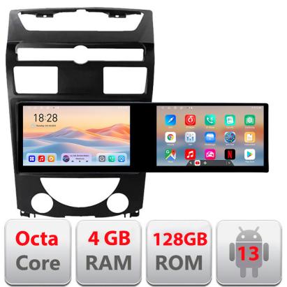 Navigatie Ssang Yong Rexton 2006-2013 Kit- rexton07 Edotec 2 ecrane  8 core 4+128 21.6 inch Incell android Wifi 5Ghz gps internet CarStore Technology