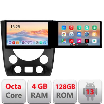 Navigatie Ssangyong Rexton 2013-2016 Edotec 2 ecrane  8 core 4+128 21.6 inch Incell android Wifi 5Ghz gps internet  C CarStore Technology